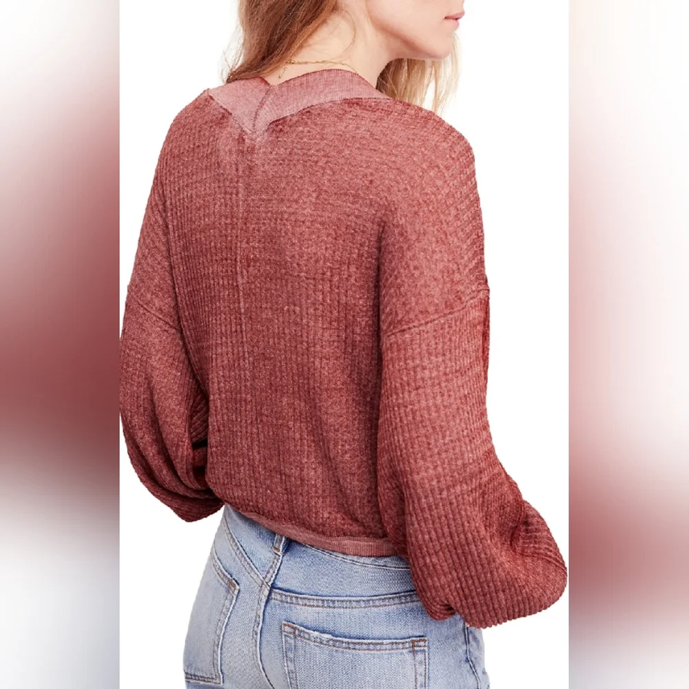 Free People We the Free South Side Thermal‎ Topin Cinnamon